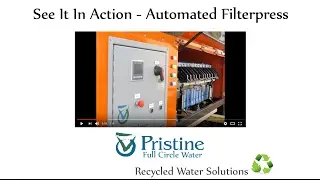Automated Filter Press by Full Circle Water SEE IT IN ACTION video