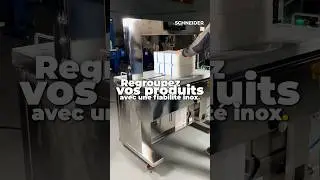 Cercleuse de colis inox SP 400 RT - SCHNEIDER
