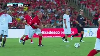 64 YEAR OLD ZICO NUTMEGS MARINHO IN MARACANA