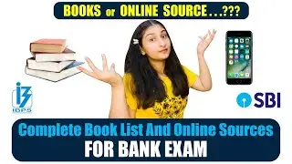 BOOKS for BANK EXAM preparation | Are ONLINE sources enough? Karishma Singh | Banker |