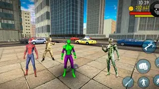 Blue Ninja Rope Hero # 18 || Blue Ninja Super Hero || Walkthrough Gameplay Android