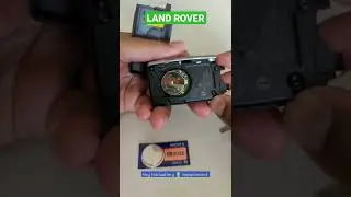 Land Rover Key Fob 🔋 battery replacement (2018-2020)