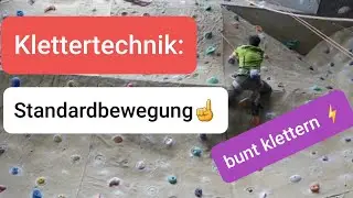 Klettertechnik - Bewegungsvorstellung verbessern #diese Übung hilft!