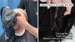 LaVivid Louis C-through Bio Skin Hair System for Men | Solution to Male Hair Loss & Thinning Hair