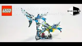 LEGO AVATAR 75572 Jake & Neytiri's First Banshee Flight Photo Review