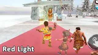 Scary Teacher Stone Age- New Update Red Light and Green Light Gameplay