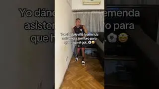 Yo d&aacute;ndole tremenda asistencia a mi bro..⚽️🤩 #shorts #futbol