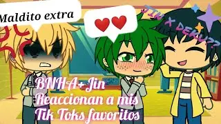 BNHA + Jin reaccionan a mis tik toks favoritos 💖 Jin x Deku??
