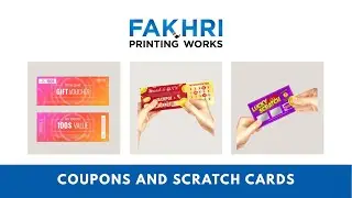 Coupons & Scratch Card Printing in Mumbai | Premium Quality by Fakhri Printing Works