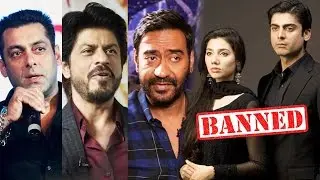 Salman, Shahrukh & Ajay Devgn - Bollywood Stars DIVIDED Over BAN On Pakistan Artists Controversy