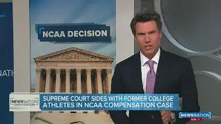 NCAA president 'remains committed' after Supreme Court sides with former athletes in compensation ca
