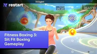 Fitness Boxing 3: Your Personal Trainer - Sit Fit Boxing Gameplay on Switch