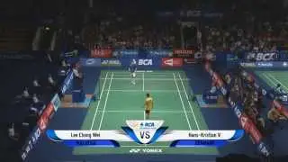 Lee Chong Wei (MAS) VS Hans-Kristian Vittinghus (DEN) - BCA Indonesia Open 2014