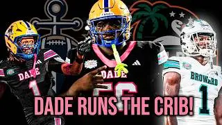 305 OWNS THE CRIB CLASSIC! Miami-Dade 27-6 Broward (Full Highlights)