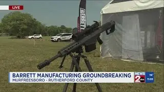 Groundbreaking for new Barrett facility