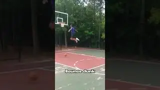 Did@Itisdexton  Fake the Bounce Dunk? #basketball #shorts
