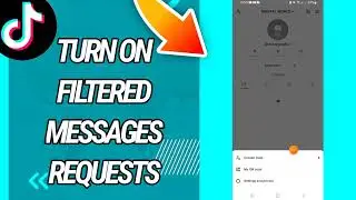 How to allow and turn on filtered messages requests on Tiktok