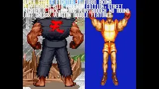 SSF2T Akuma Asia Phoenix Edition+SFV Hack Balrog SNES Hack No Round Lost