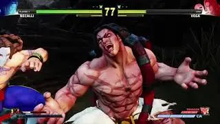STREET FIGHTER V Necalli vs Vega