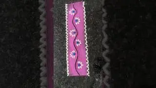 Easy & Simple Rangoli borders| Colorful Kolam|Muggulu for beginners #shorts #rangoli #festival #art