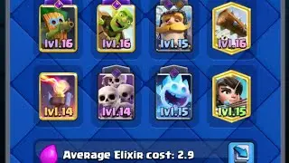 #lokjj 2.6 Elixir Best Dart Goblin Deck Gameplay - Clash Royale