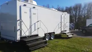 Portable Restrooms | 9 Station Luxury Series