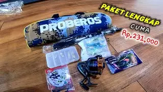 MURAH dan LENGKAP || Review Joran murah dari PROBEROS