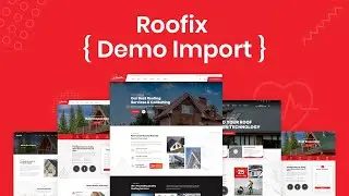 Roofix - Roofing Services WordPress Theme [Demo import - Old version]