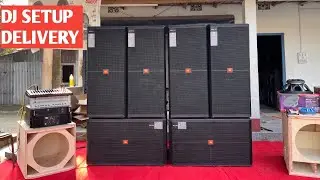 Full Pickup Truck Dj Setup | 2 Dubal Bass 4 Top, 2 Amplifier, Mixer | Atipro Speaker | NX AUDIO
