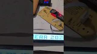 Тестирование часов RTC на буквенно-цифровом ЖК-дисплее LCD4002 с интерфейсом i2c (2)