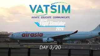 Microsoft Flight Sim World Tour (VATSIM) Day 3/20