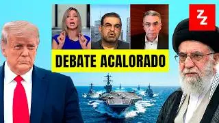 Tensão EUA x IRÃ gera ALERTA GLOBAL e domina debate na TV árabe