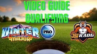 Golf Clash:  Winter Major 2024 Pro Qualifying Round | Video Guide