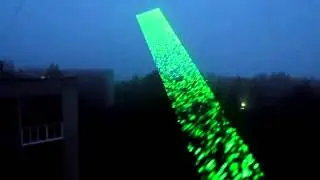 Мощная зеленая лазерная указка 500мВт