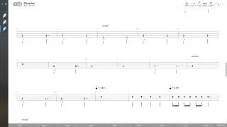 Bush - Glycerine (BASS TAB PLAY ALONG)
