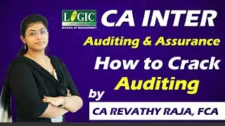 CA Intermediate Auditing Tips for Studying | Exam Tips | By CA Revathy Raja