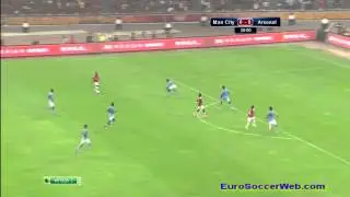 Theo Walcott Quick Counter Attack Shot vs Manchester City