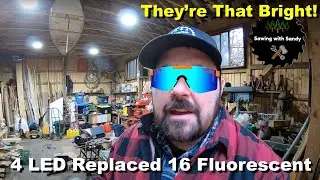 I Quit Using Fluorescent Shop Lights