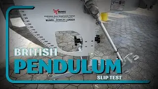 Watch a British Pendulum Slip Test in Action - Measuring PTV