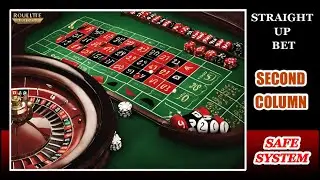 Roulette system with a straight bet on the second column &clubs;️ THE GOLDEN WHEEL &diams;️