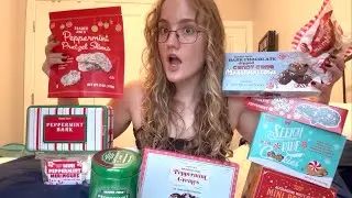 Trader Joe’s Peppermint Treats Haul (ASMR tapping + crinkles & awesome vibes… we bought everything)