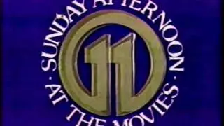 KSTW ID & Sunday Afternoon at the Movies bumper 1982