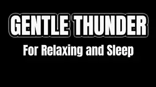 Pitch Black Rain & Soft Thunder 🌧️ Sleep &bull; Relax &bull; Intimate Calm