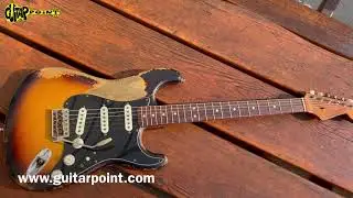 2020 Fender Dale Wilson Masterbuilt 1963 Stratocaster Heavy Relic - Sunburst | GuitarPoint