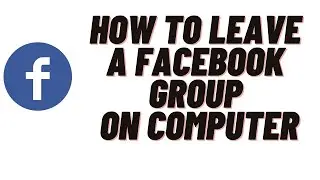 how to leave a facebook group on pc,how to leave a facebook group on computer