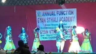Oo nandlala ⚡🤩 #hardoi #annualfunction #azadnagar #gyansthali #viral 🙏😍