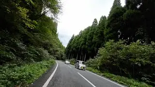 A motorcycle riding video in Kyushu, Japan