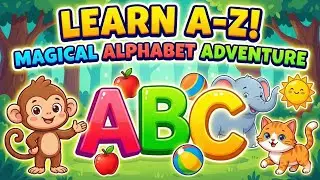 ​A for Apple, B for Ball | Learn ABCD for Kids | Phonics Song & Alphabet