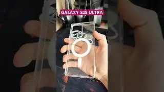Galaxy S25 Ultra Clear Case Magnetic #samsung