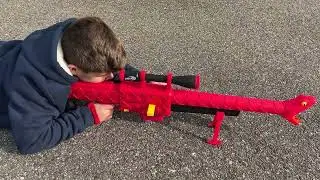 NERF Roblox Zombie Attack: Viper Strike Sniper-Inspired Blaster REVIEW!